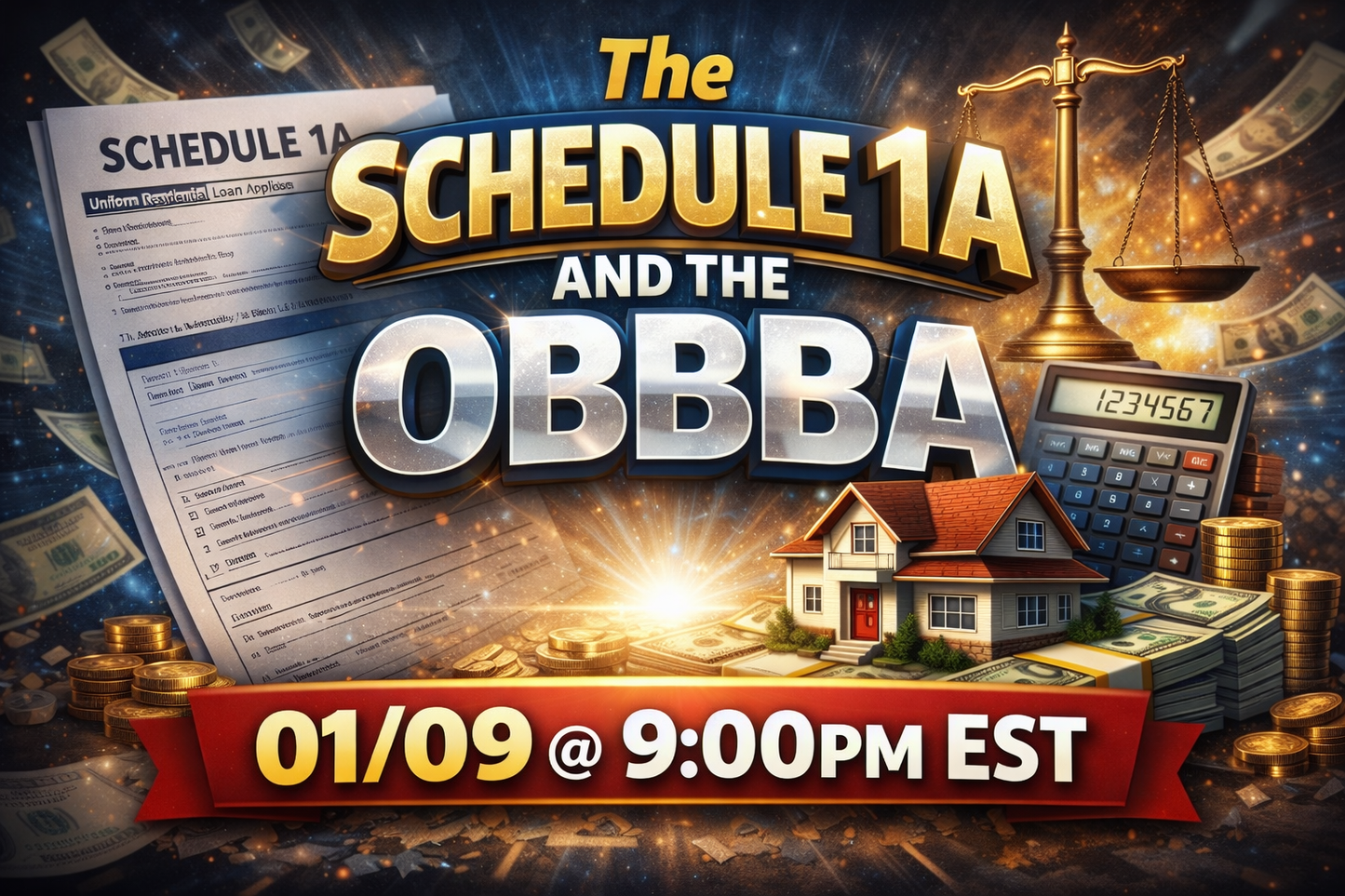 SCHEDULE 1A AND THE OBBBA RECORDING 1/9