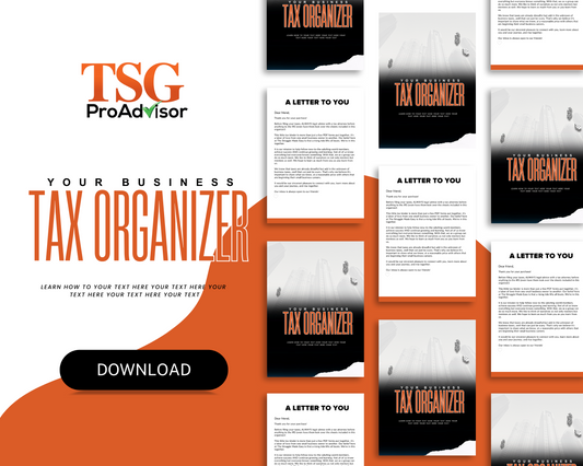 YOUR BUSINESS TAX ORGANIZER